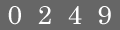 type in code